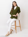 Women's Warm Woolen Cardigan
